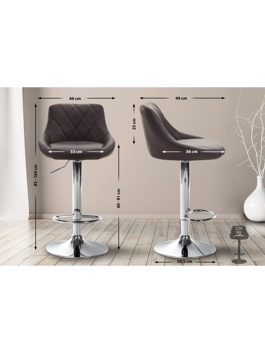 Baarijakkara Lazio tekonahka kromi, ruskea