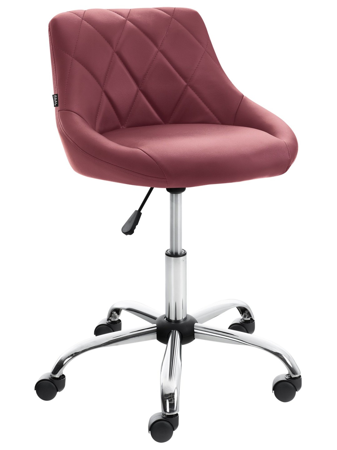 Työjakkara Lazio keinonahkaa, viininpunainen