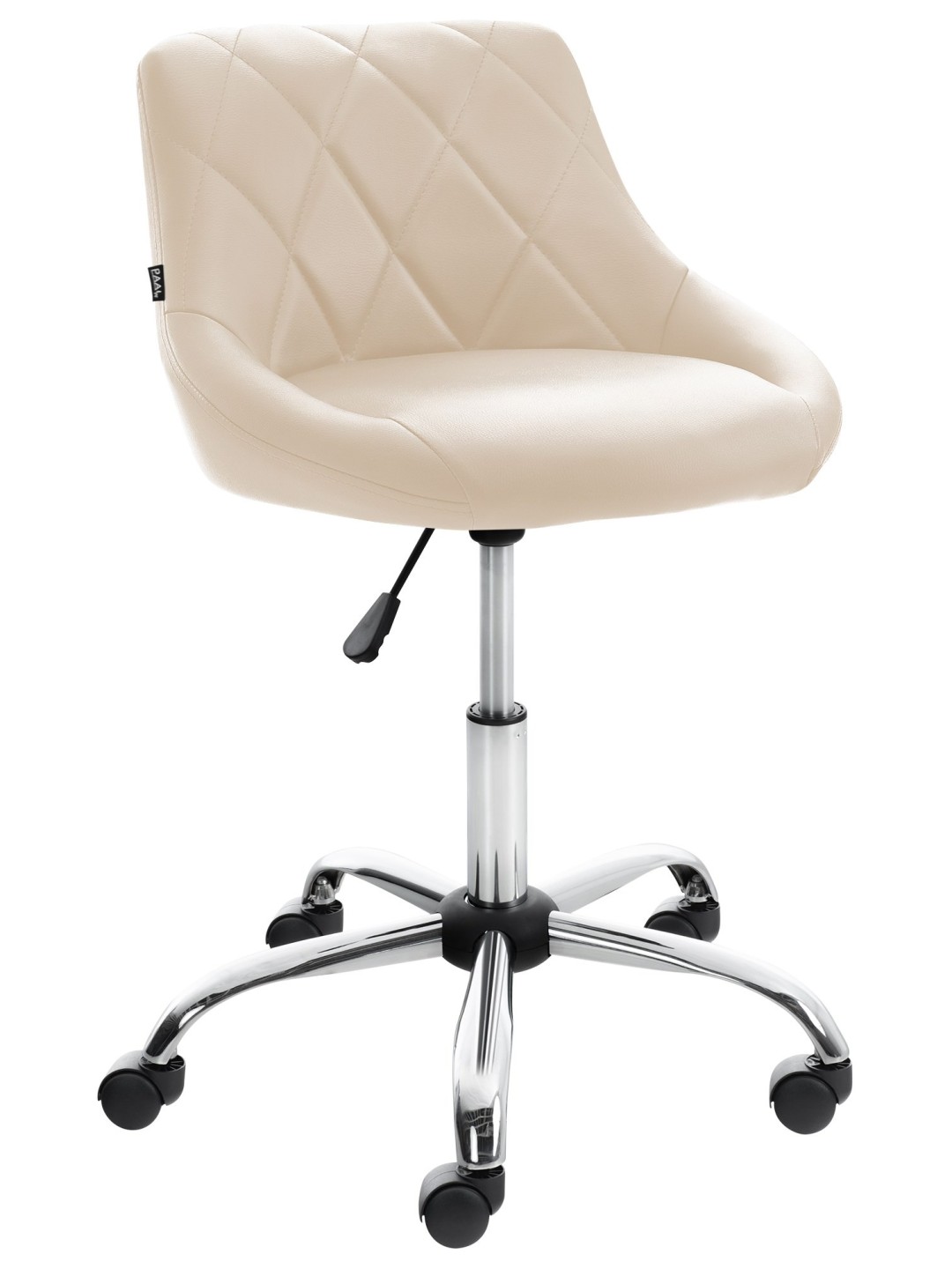 Työjakkara Lazio keinonahkaa, kermanvärinen