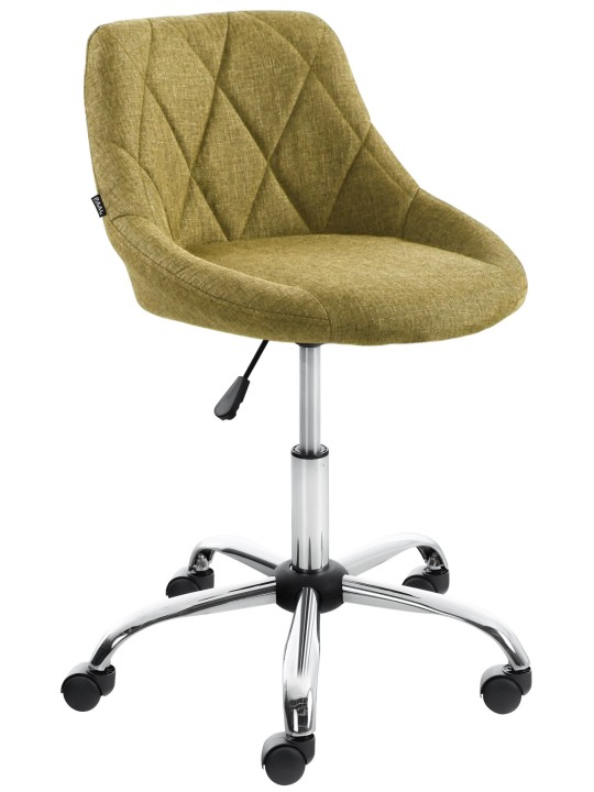 Työjakkara Lazio kangasta, vihreä