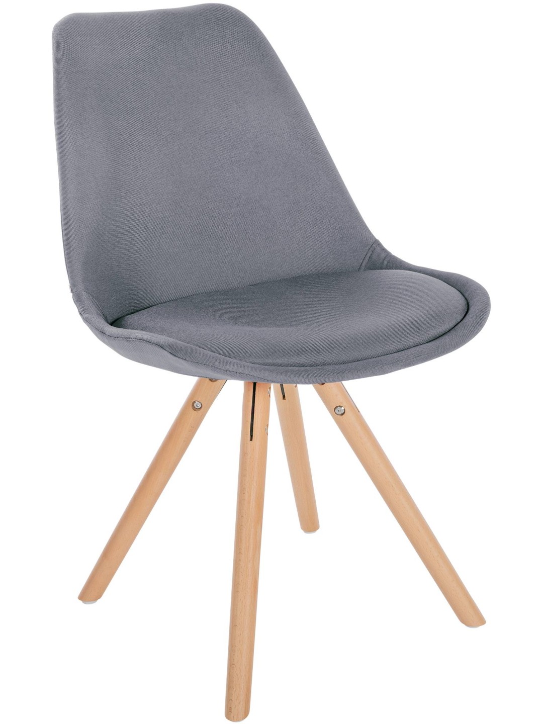 Tuoli Sofia kangas pyöreä, vaaleanharmaa