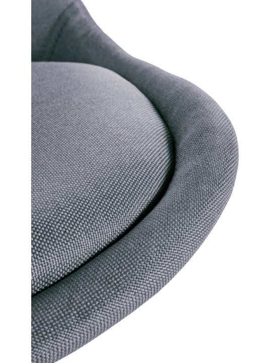 Tuoli Sofia kangas Square, vaaleanharmaa