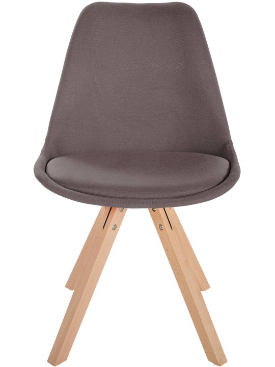 Tuoli Sofia kangas Square, taupe