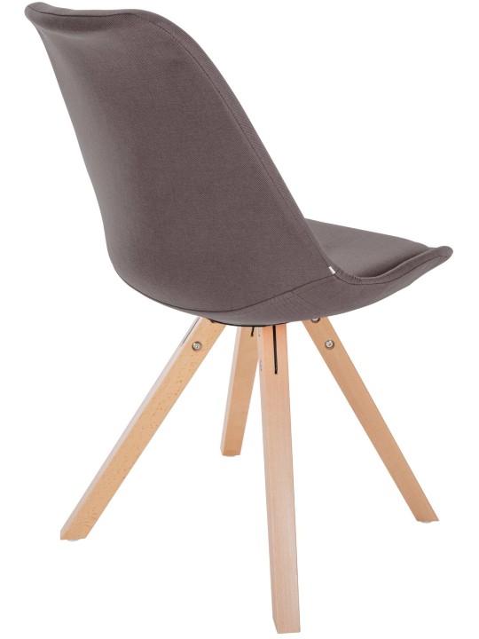 Tuoli Sofia kangas Square, taupe