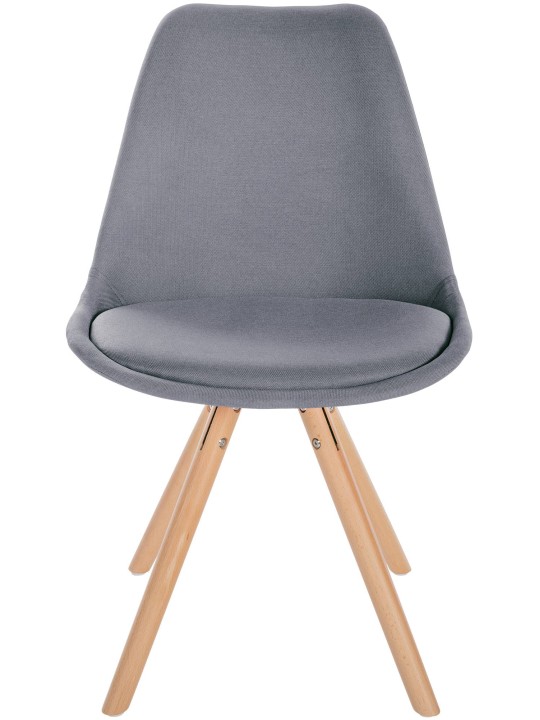 Tuoli Sofia kangas pyöreä, vaaleanharmaa