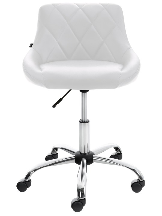 Työjakkara Lazio keinonahkaa, valkoinen