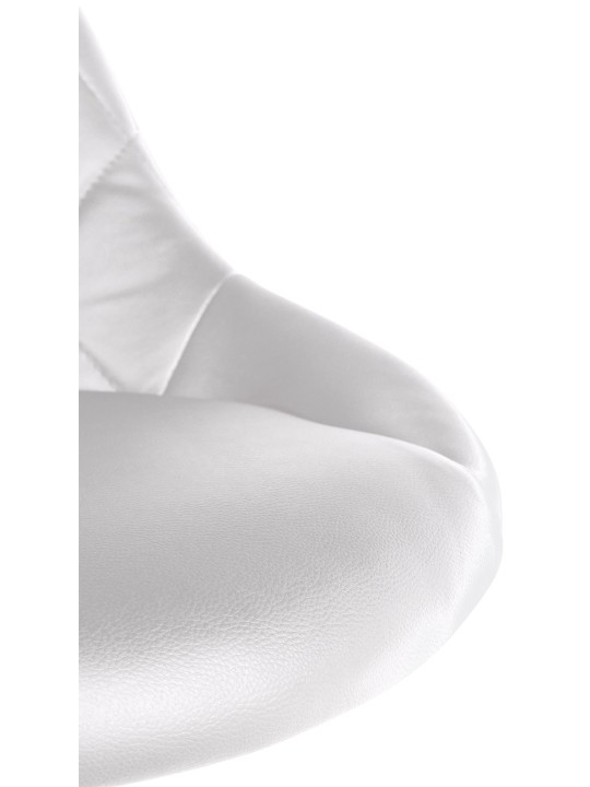 Työjakkara Lazio keinonahkaa, valkoinen