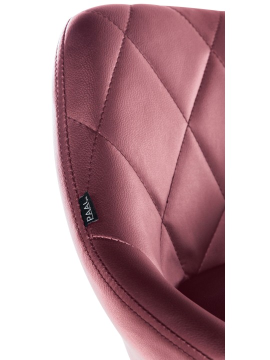 Työjakkara Lazio keinonahkaa, viininpunainen