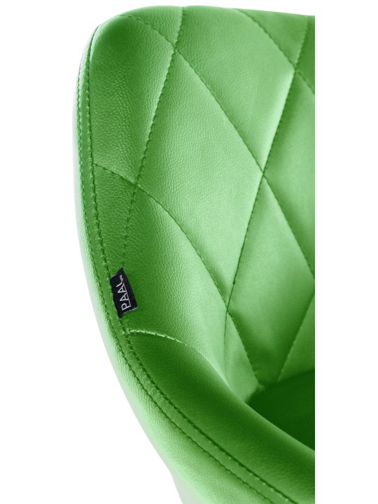 Työjakkara Lazio keinonahkaa, vihreä