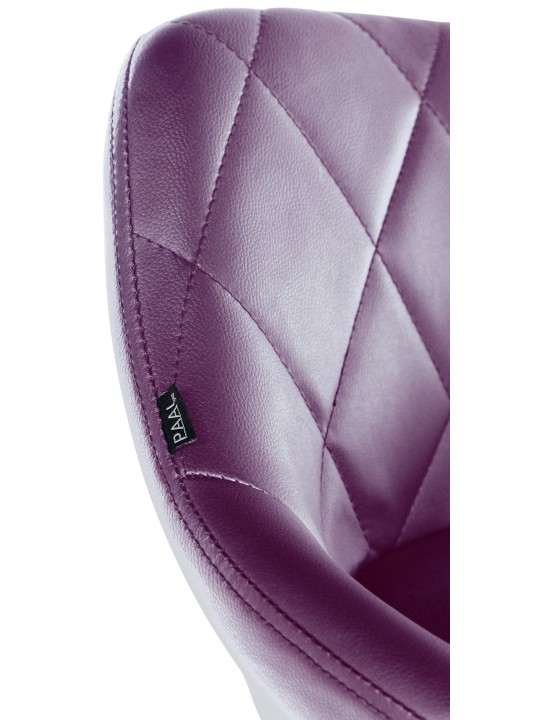 Työjakkara Lazio keinonahkaa, liila