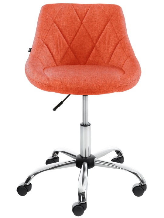 Työjakkara Lazio kangasta, oranssi