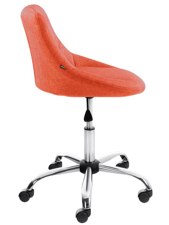 Työjakkara Lazio kangasta, oranssi