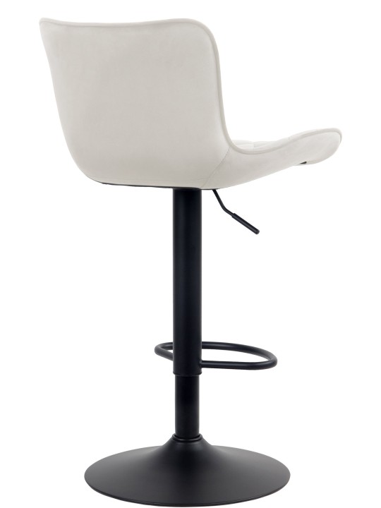 Baarijakkara Emma samettia, kermanvärinen