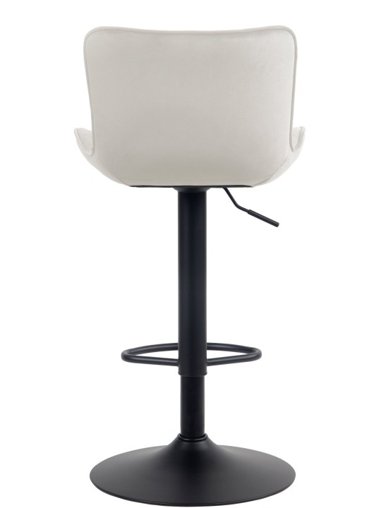 Baarijakkara Emma samettia, kermanvärinen