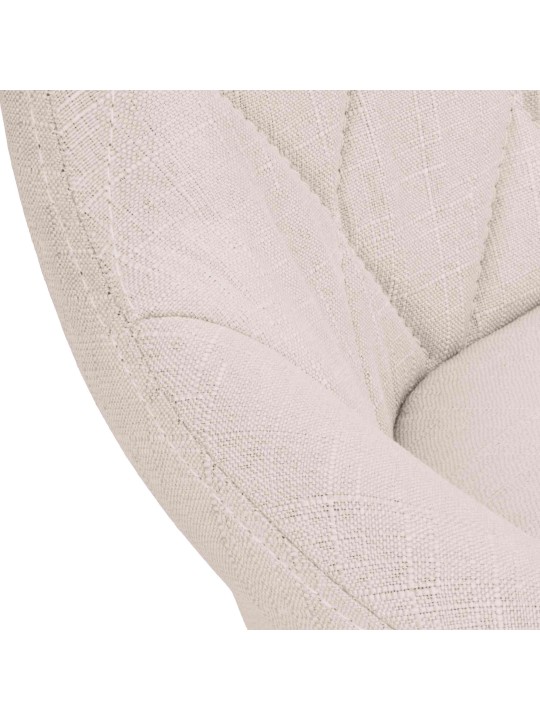 Baarijakkara Lazio kangas kromi, kermanvärinen