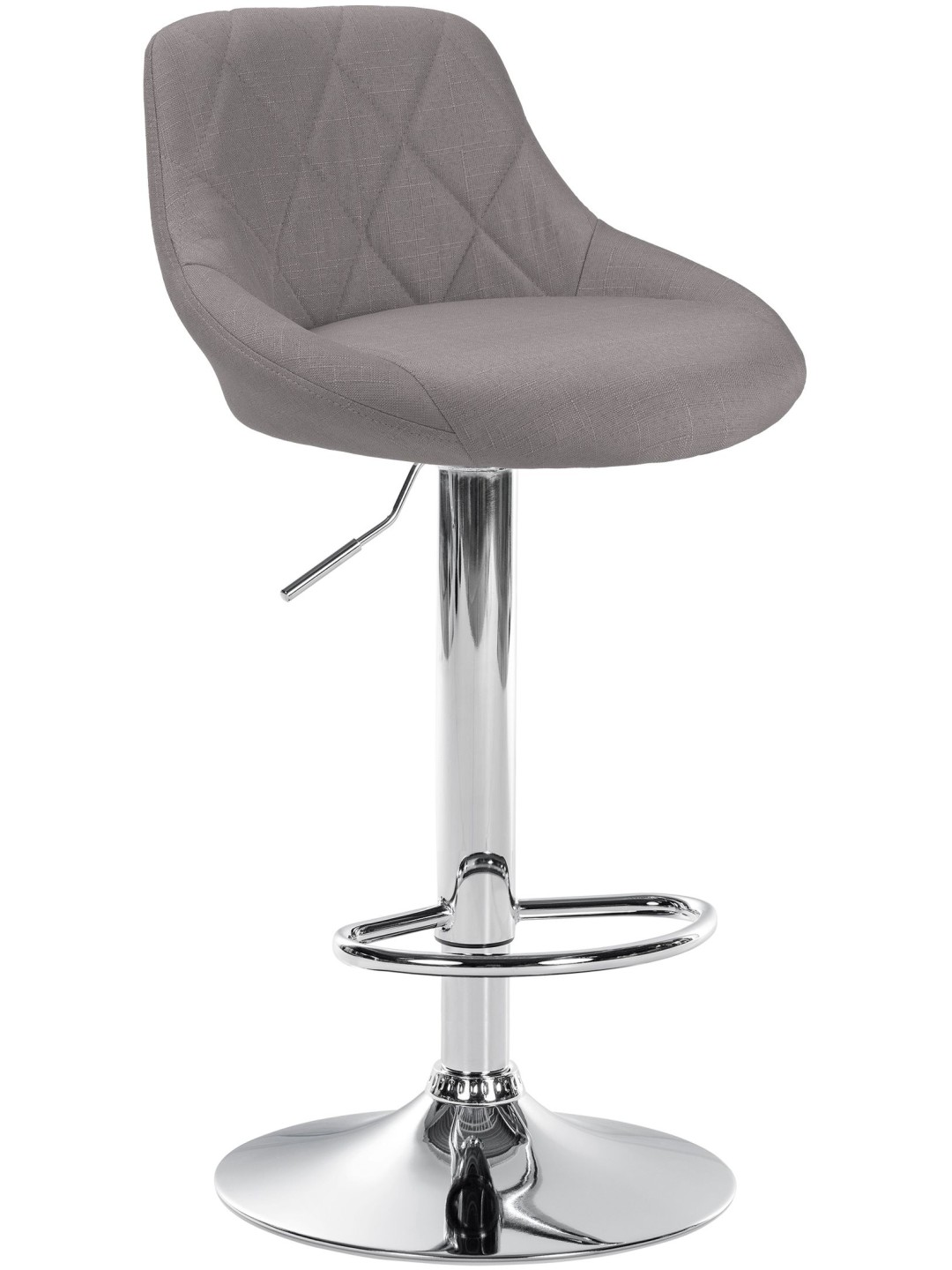 Baarijakkara Lazio kangas kromi, harmaa