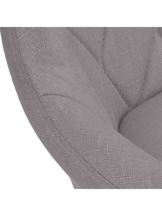 Baarijakkara Lazio kangas kromi, harmaa