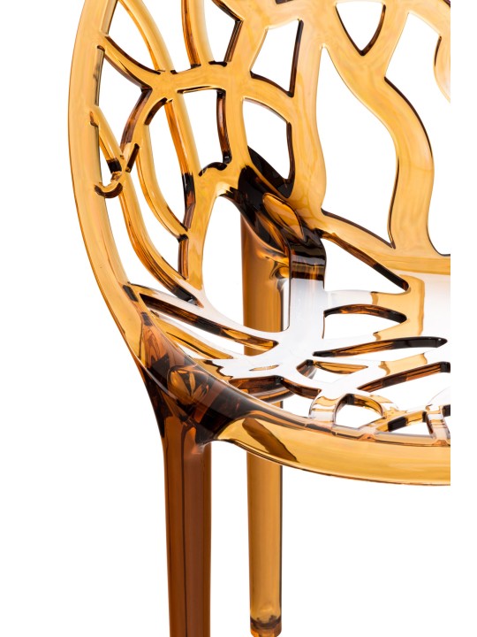 CRYSTAL pinottava tuoli, meripihka CRYSTAL pinottava tuoli, meripihka