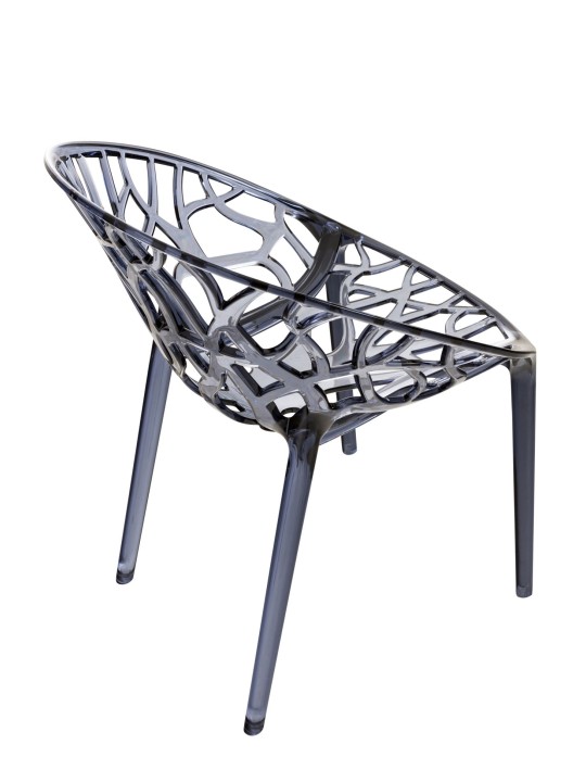 CRYSTAL pinottava tuoli, harmaa