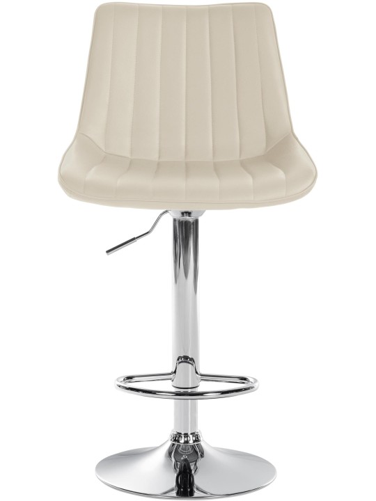 Baarijakkara Toni keinonahka kromi, kermanvärinen