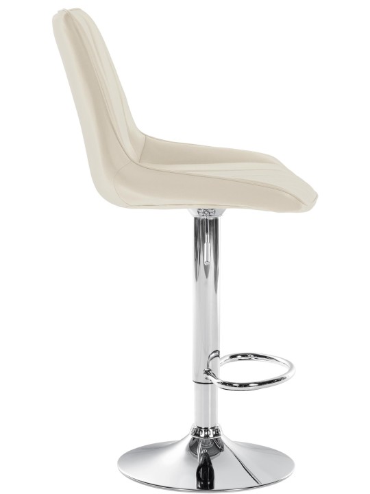 Baarijakkara Toni keinonahka kromi, kermanvärinen