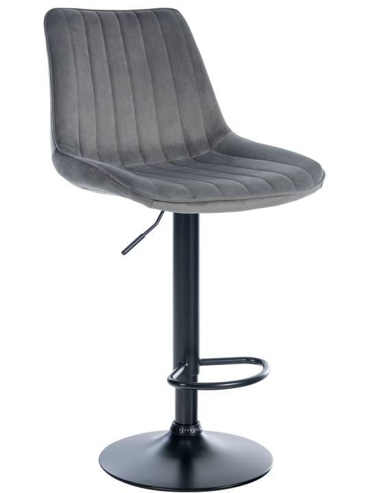 Baarijakkara Toni velvet, tummanharmaa