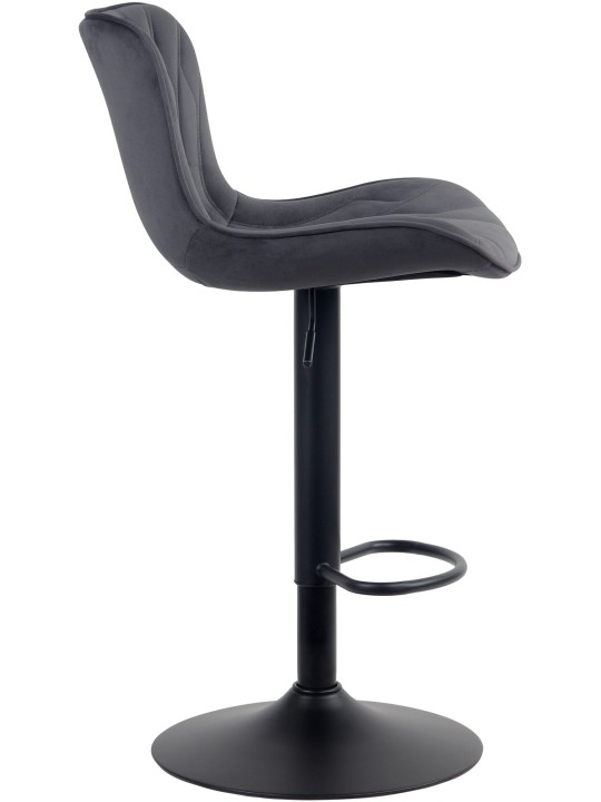 Baarijakkara Linus samettia, musta