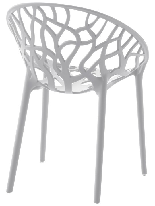 4 tuolin setti Hope, vaaleanharmaa 4 tuolin setti Hope, vaaleanharmaa