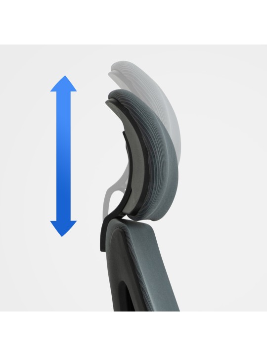 Kanab työtuoli, harmaa