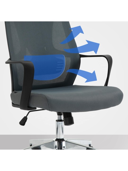 Kanab työtuoli, harmaa