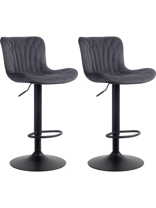 2 baarijakkaran sarja Linus velvet, musta