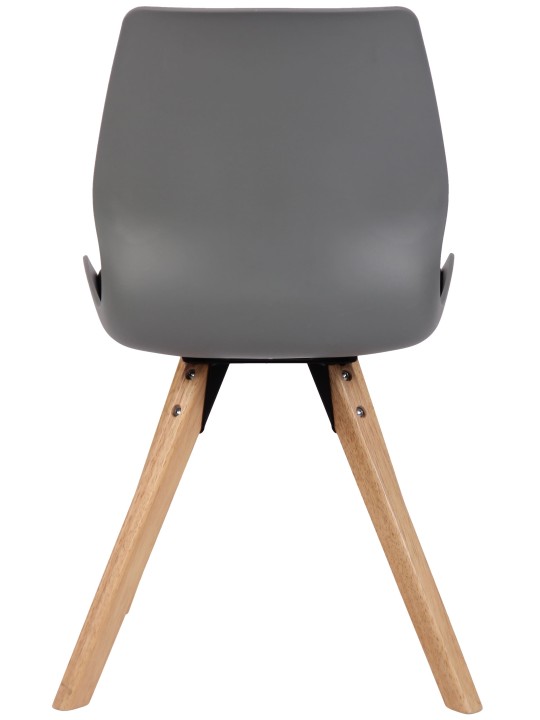 Luna muovituoli, harmaa