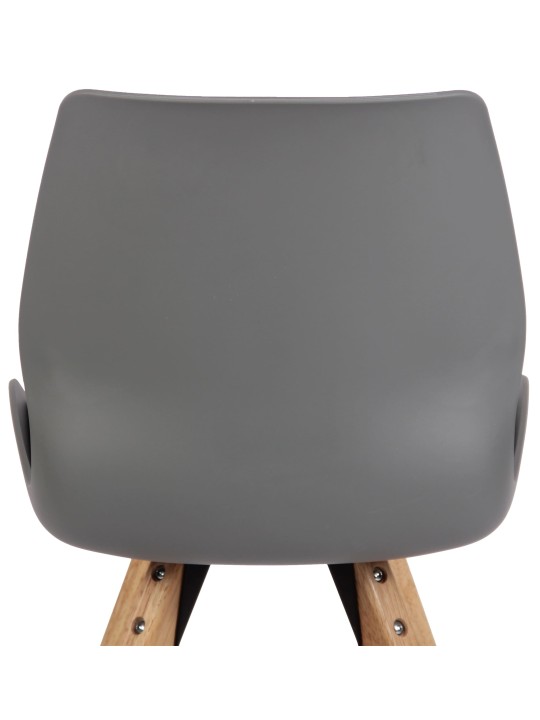 Luna muovituoli, harmaa