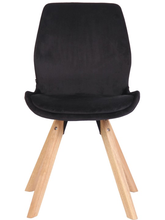 Luna samettituoli, musta