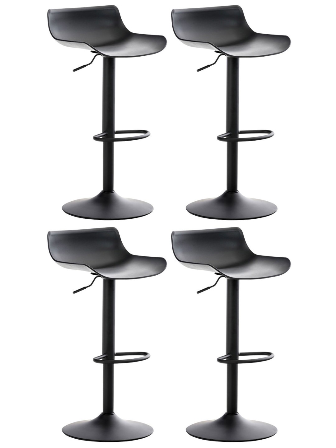 4 baarijakkaran setti Aveiro, musta