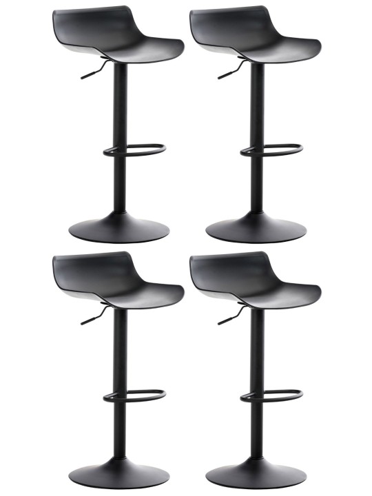 4 baarijakkaran setti Aveiro, musta 4 baarijakkaran setti Aveiro, musta