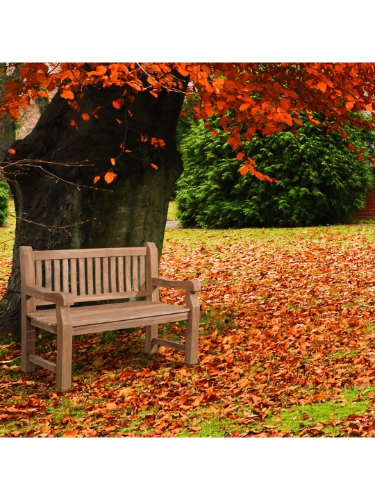 Tiikkipenkki Jackson V2 120 cm, tiikki