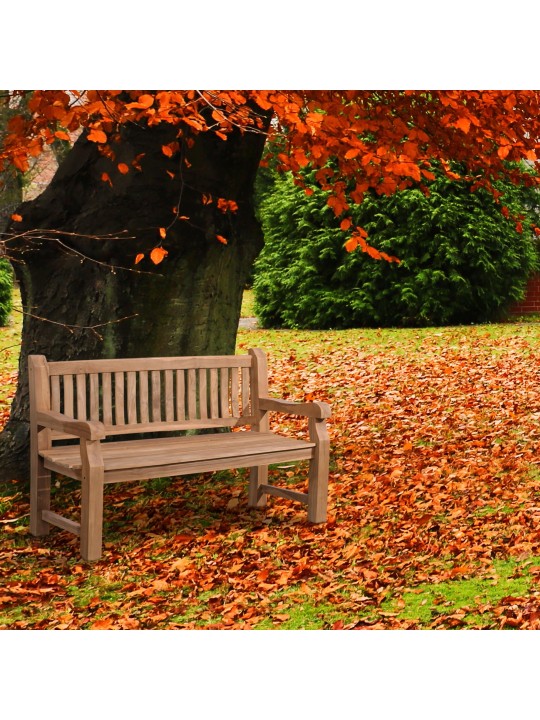 Tiikkipenkki Jackson V2 150 cm, tiikki Tiikkipenkki Jackson V2 150 cm, tiikki