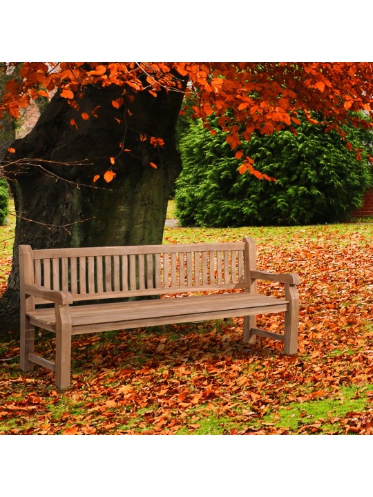 Tiikkipenkki Jackson V2 220 cm, tiikki