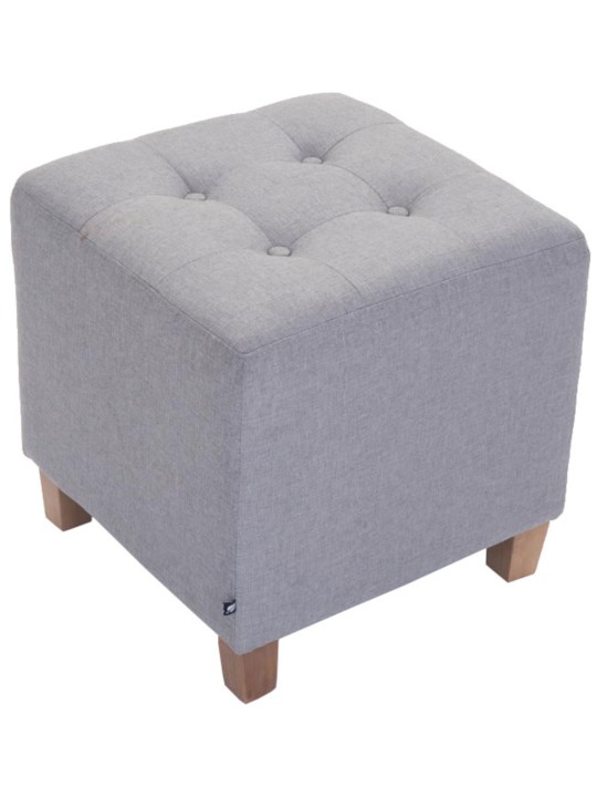 2 kpl faraon jakkarat, antiikki-kevyt, vaaleanharmaa