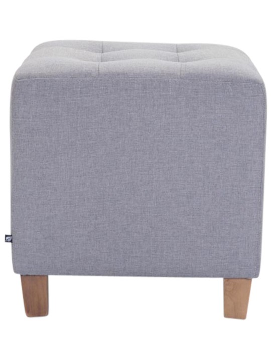 2 kpl faraon jakkarat, antiikki-kevyt, vaaleanharmaa