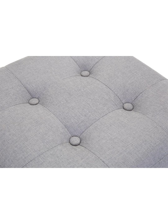 2 kpl faraon jakkarat, antiikki-kevyt, vaaleanharmaa