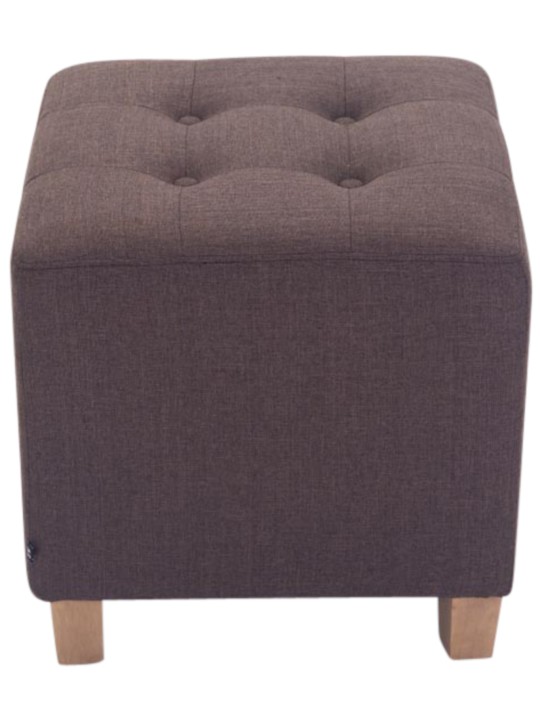 2 kpl faraon jakkarat, antiikki-kevyt, ruskea