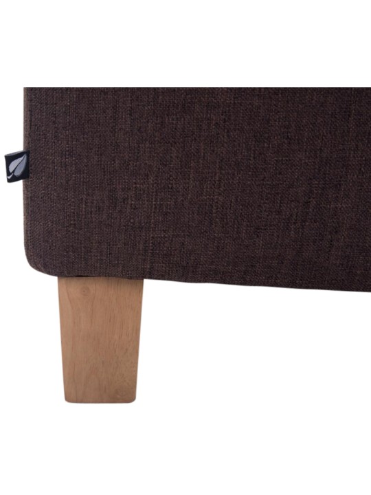 2 kpl faraon jakkarat, antiikki-kevyt, ruskea