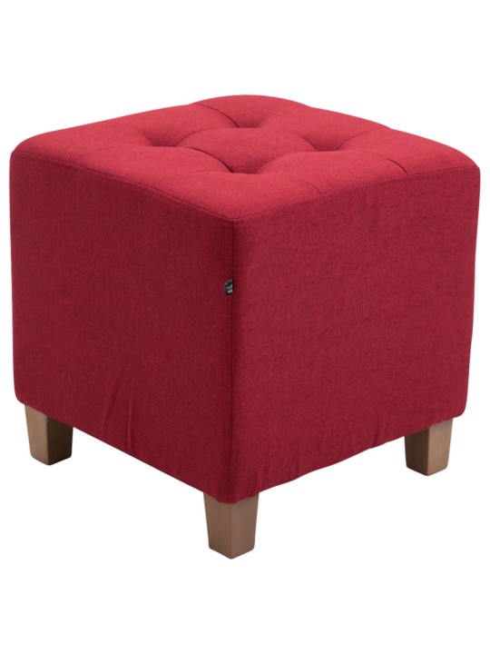 2 kpl faraon jakkarat, antiikki-kevyt, punainen