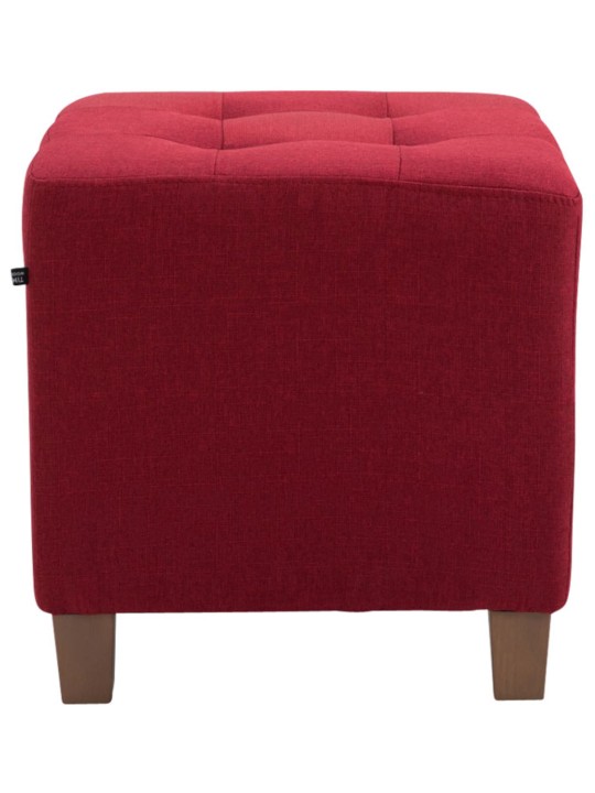 2 kpl faraon jakkarat, antiikki-kevyt, punainen