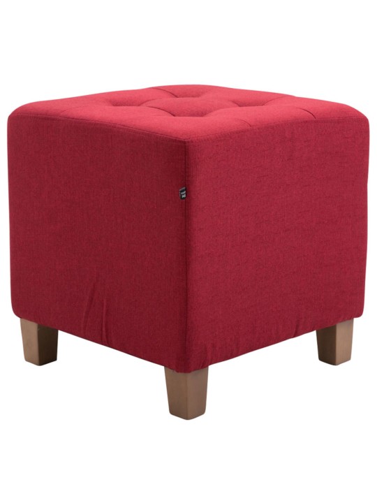 2 kpl faraon jakkarat, antiikki-kevyt, punainen