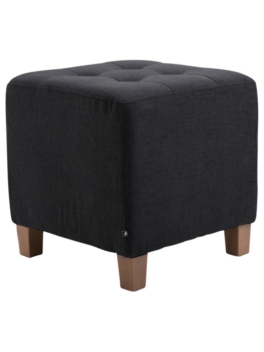 2 kpl faraon jakkarat, antiikki-kevyt, musta