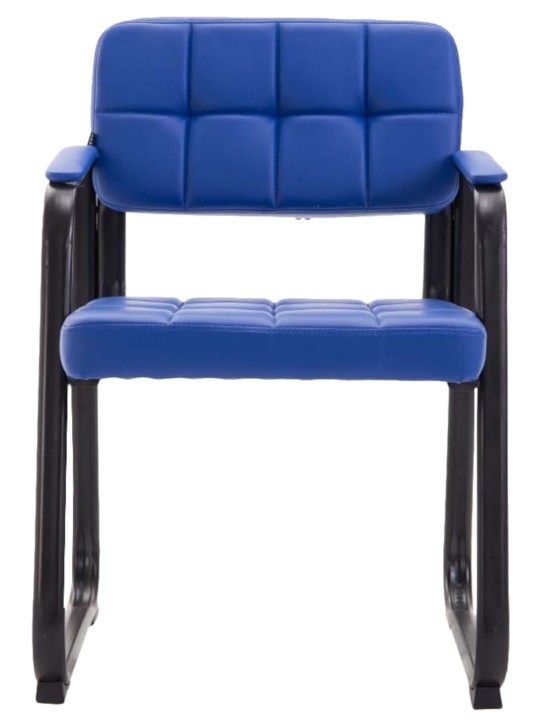 2 vierailijatuolin setti Canada B keinonahka, sininen