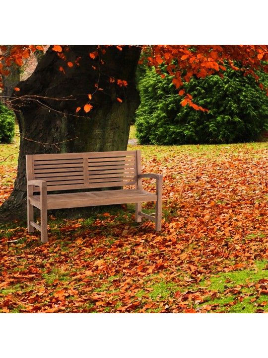 Tiikkipenkki Halden 150 cm, tiikki